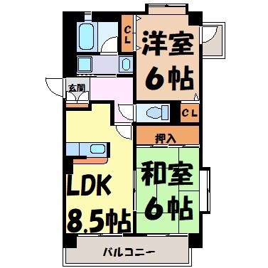 グランドメゾン黒川 間取り図