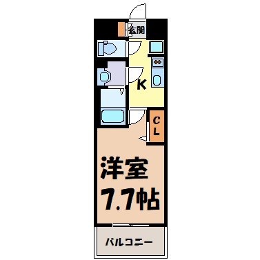 プレサンス上前津フィット 間取り