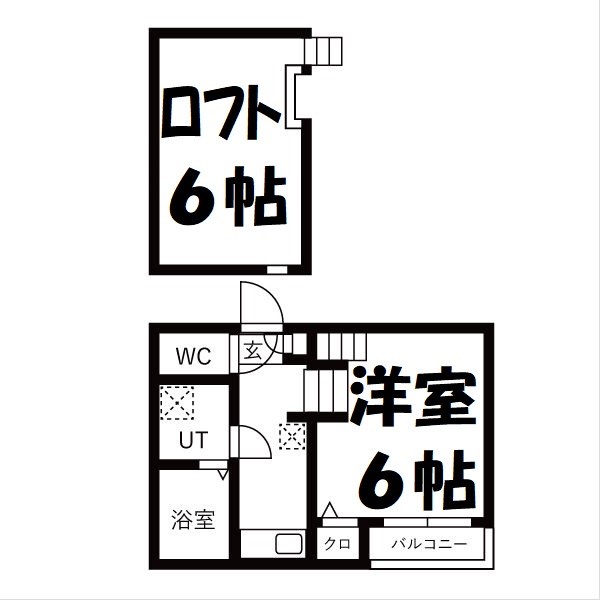 HUMMING LIFE中村区役所 間取り図