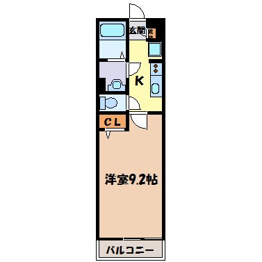 リブリ・平安通 間取り図