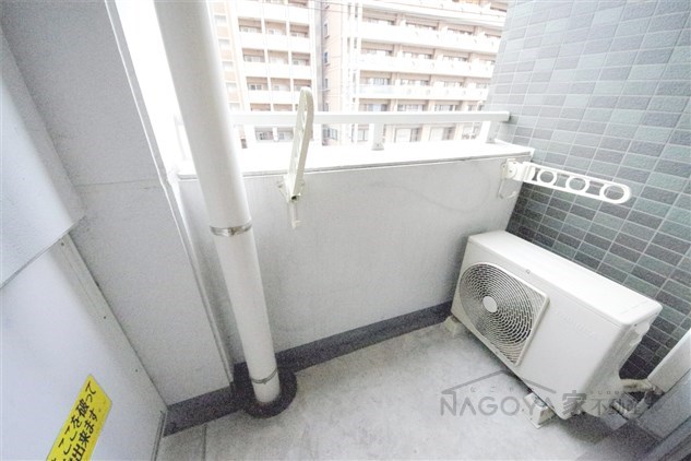 フラシア新栄町 ベランダ