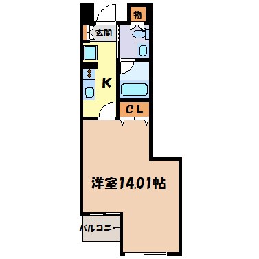 グラン・アベニュー栄 間取り図