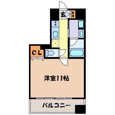レジディア久屋大通 間取り図