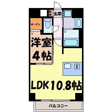 プレサンス丸の内レジデンスⅢ 間取り図