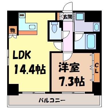 BSレジデンス栄 間取り図