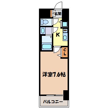 プレサンス東別院駅前 間取り