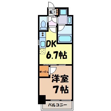 MX-Ⅰ 間取り図