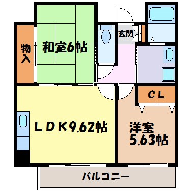 シティ・ライフ　グランヴィーネ星が丘　A棟 間取り図
