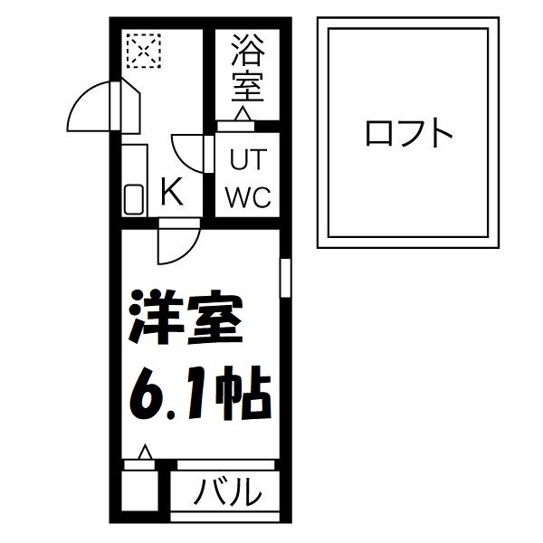 ＰＲＥＳＩＤＥＮＴ名駅南 間取り図
