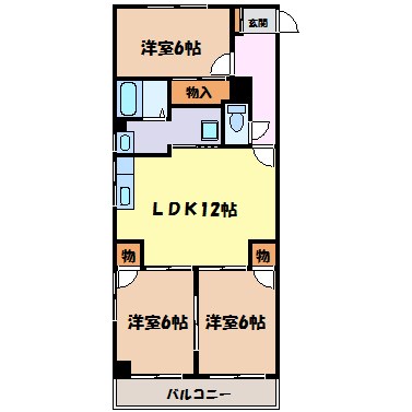 Ｓ.Ｒ.ＫビルディングⅠ 間取り図