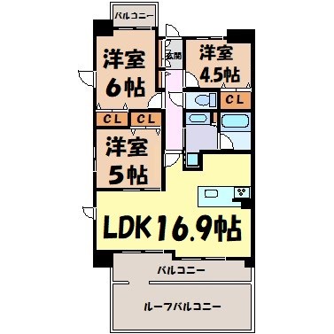 プログレッソ瑞穂汐路 間取り図