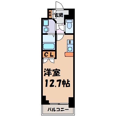 プレディアスタイル白川公園 間取り図