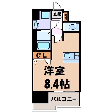 プレサンス鶴舞公園ウィズ 間取り図