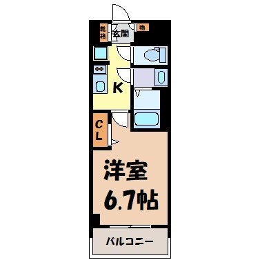 プレサンス大曽根駅前ファースト 間取り図