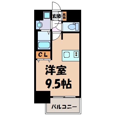 プレサンス上前津リラシス 間取り図