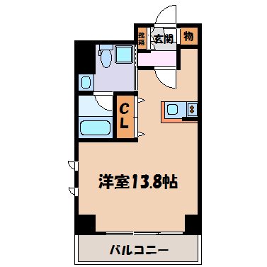 ベレーサ新瑞橋 間取り図