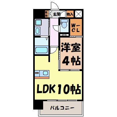プレサンス丸の内レジデンス 間取り図