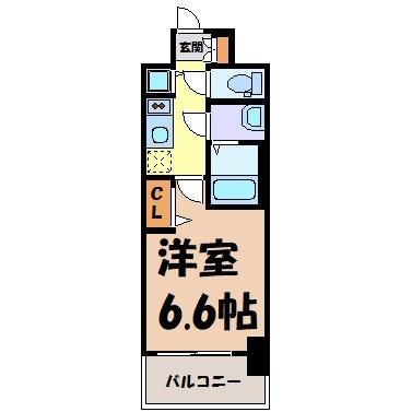 プレサンス名古屋STATIONルミアス 間取り図