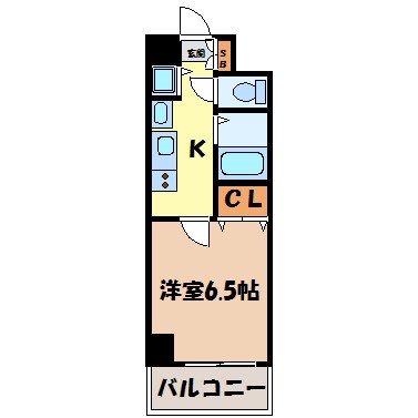 プレサンス名古屋STATIONアライブ 間取り図