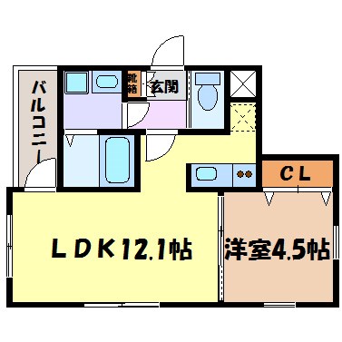 Ｂａｙ　Ｔｒｅｅ　ＯＺＯＮＥ 間取り図