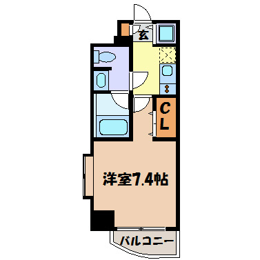 カレント新栄 間取り