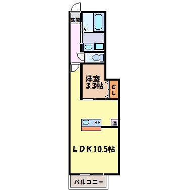 ハウス北原 間取り図