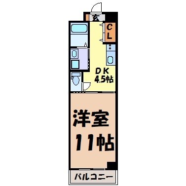 J-レジデンス栄Ⅱ 間取り図