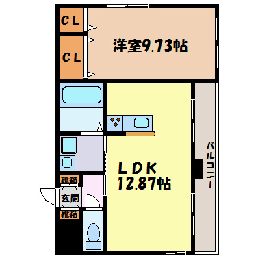 メゾンアンブリック 間取り図