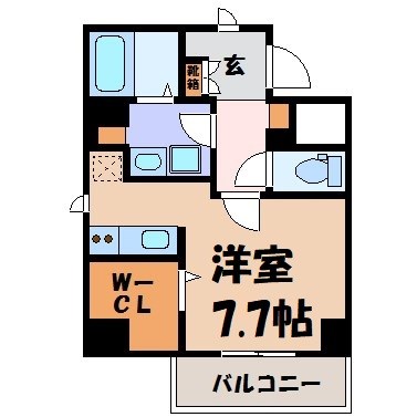 アビタシオン今池マルシェ 間取り図