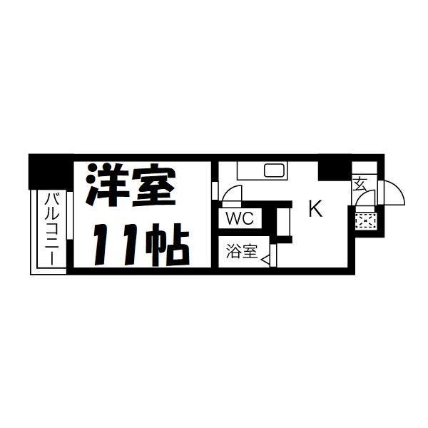 プリマヴェール名駅シュール 間取り図