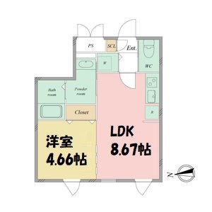 Branche城西 間取り図