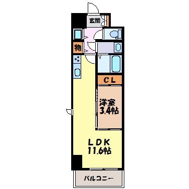 aphrodite 間取り図