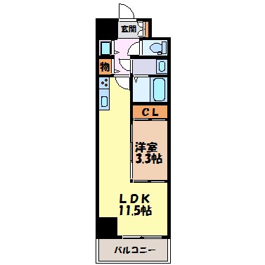 aphrodite 間取り図