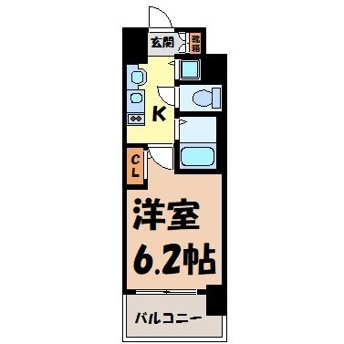 プレサンス名古屋STATIONビジュ 間取り図