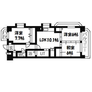 ハイムクランツ 間取り図