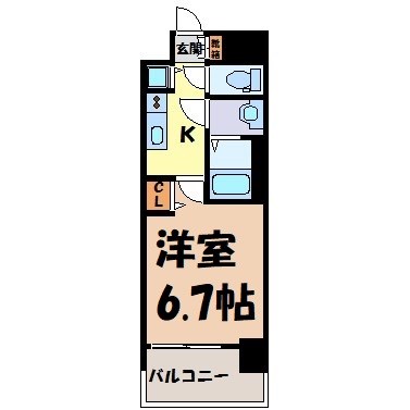 メインステージ名古屋ノースマーク 間取り図