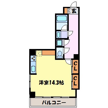 スタジオスクエア大須 間取り