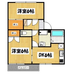 エステイト桐原 間取り図