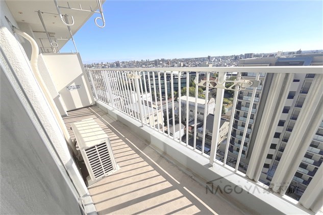 御器所サンハイツ ベランダ