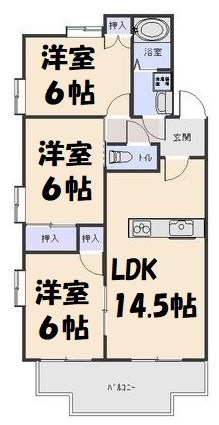 グランドメゾン菊坂 間取り図