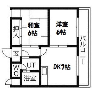 マンションミタニ 間取り図