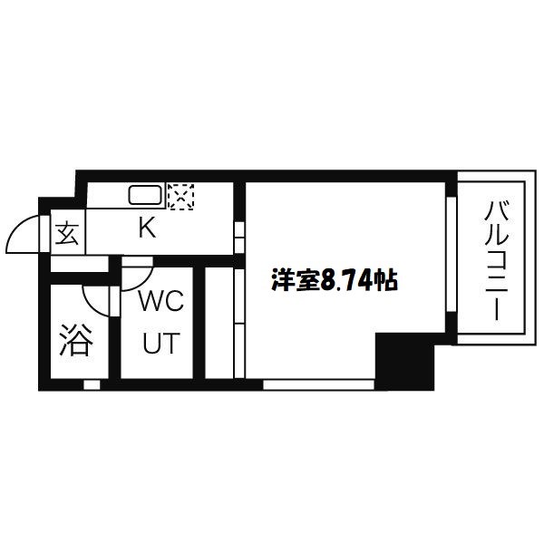 グランデ浅間町 間取り図