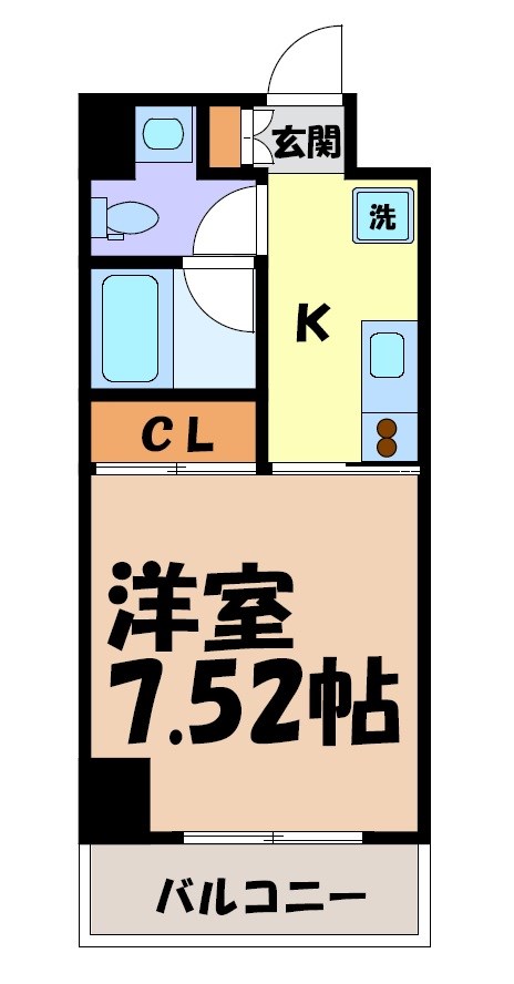 グランデ浅間町 間取り図