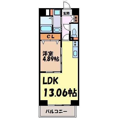 ルーエ千種 間取り図