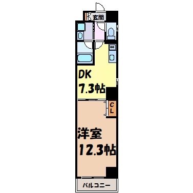 BSレジデンス栄 間取り図