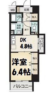 エスタシオン御器所 間取り図