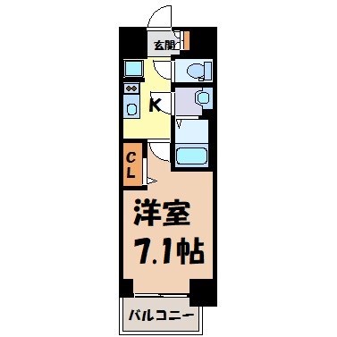 プレサンス桜通ベルノ 間取り図