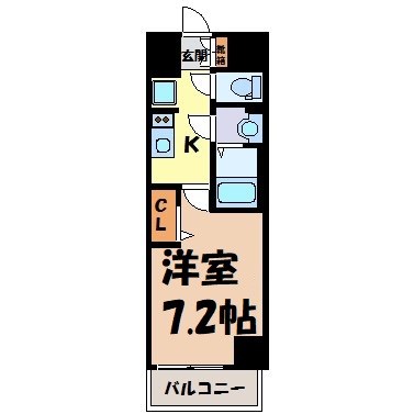 プレサンス久屋大通公園セラフィ 間取り