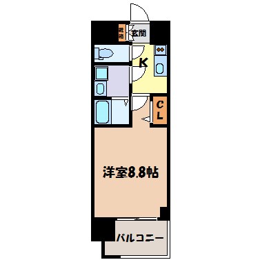 プレサンスTHE栄 間取り図