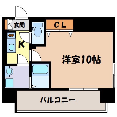 プレサンスTHE栄 間取り図